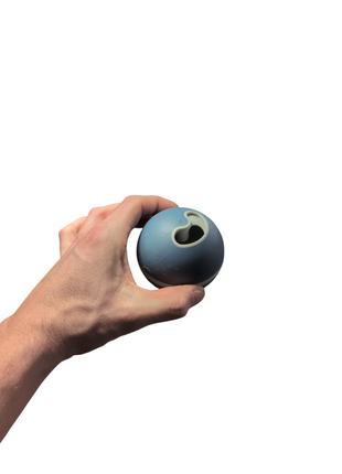 Trixie Snack Ball Dog Kunststoff/TPR Blau - Intelligenzspiel mit Snackspender