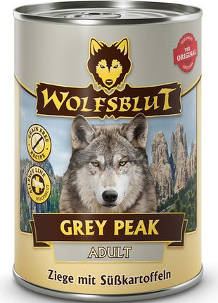 Wolfsblut Dog Grey Peak - koza i bataty puszka 395g