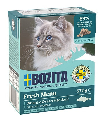 Bozita z Rybą Morską (dorszem) kawałki w galaretce kartonik 370g