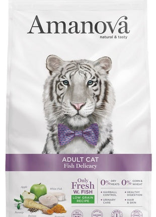 Amanova Cat Adult Fish Delicacy White Fish - biała ryba 6kg