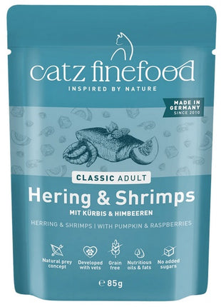 Catz Finefood Classic N.13 Śledź i Krewetki saszetka 85g