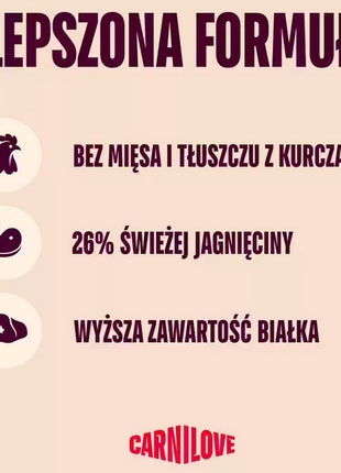 Carnilove Cat Active Lamb & Wild Boar Sterilised - jagnięcina i dzik 2kg
