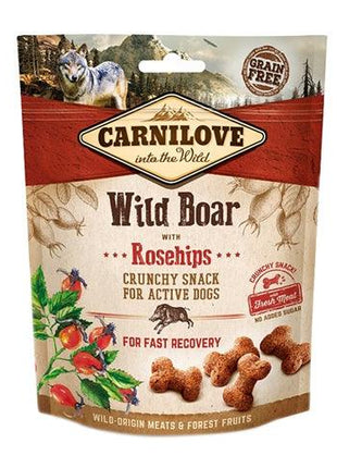 Carnilove Crunchy Snack Everzwijn / Rozenbottel