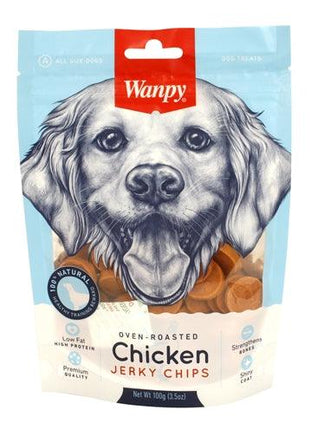 Wanpy Oven-Roasted Chicken Jerky Chips