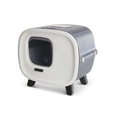 Savic Kattenbak Mira Deluxe Antraciet / Wit