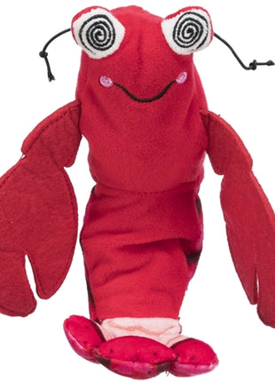 Trixie Spartelgarnaal Stof Catnip Rood