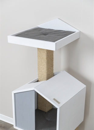 Trixie Be Nordic Krabpaal Jonte Grijs / Wit