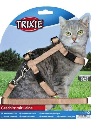 Trixie Katzen-Garnitur mit Leine + Schnappverschlüssen