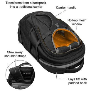 Kurgo G-Train Rugzak Zwart