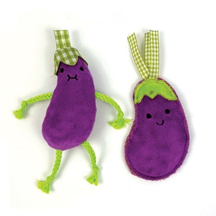 Happy Pet Tabby Patch Aubergines Met Catnip