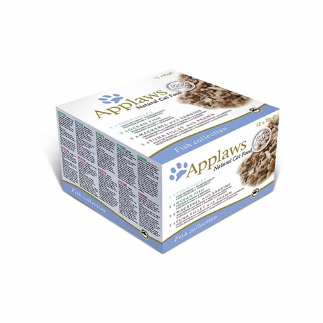 Applaws Cat MP Fisch Selection 12x70g