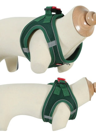 Zolux Szelki oddychające z siatki L zielone