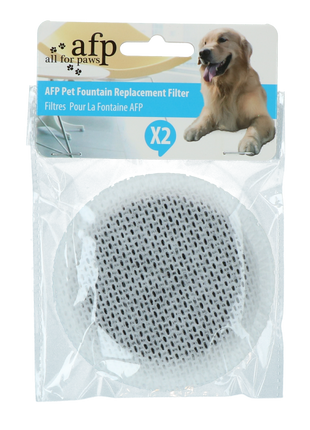 AFP Lifestyle 4 Pets - Pet Fountain Replacement Filter (2-Pack)