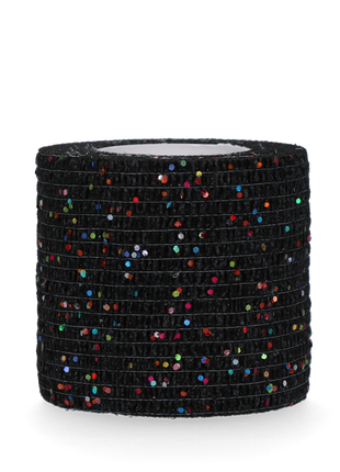 Excellent Animal Glitter Bandage Profi 5 cm - Zwart