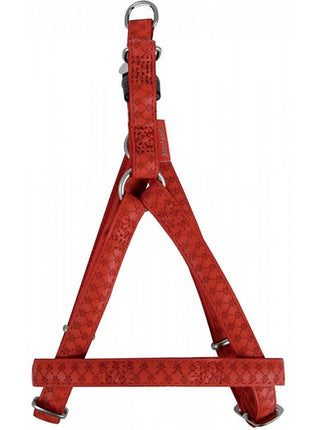 Zolux Szelki regulowane Mac Leather 25mm Czerwone [522065RO]