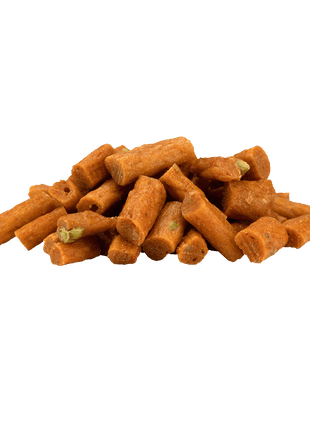 Braaaf Soft Snack Zalmstick met wortel en sperzieboon