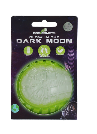 Dog Comets Glow In The Dark Moon Bal Groen