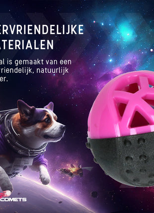 Dog Comets Moonstone Traktatiebal Roze