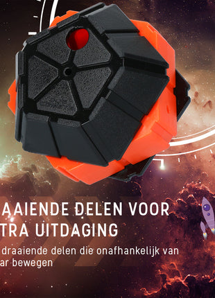 Dog Comets Treat Puzzle Oranje