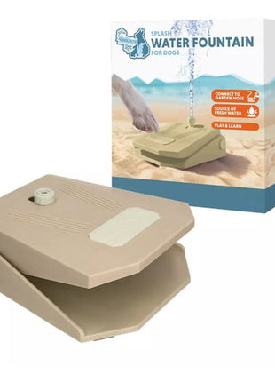 Coolpets Splash Water Fountain Beige