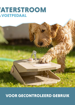 Coolpets Splash Water Fountain Beige