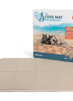 Coolpets Gel Cooling Mat Beige