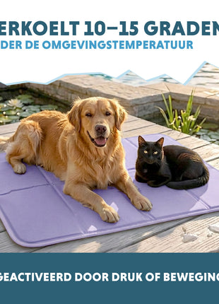 Coolpets Gel Cooling Mat Lila XL