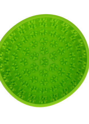 Eat Slow Live Longer Lick Mat Wobble Bowl Groen