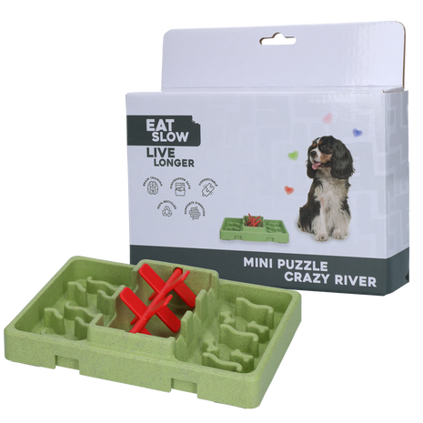 Eat Slow Live Longer Mini Puzzle Crazy River