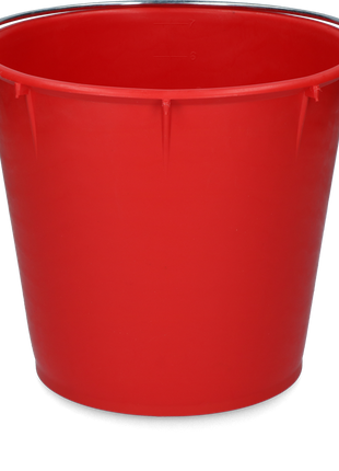 Emmer 7 l met beugel Rood