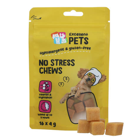 Excellent Pets No Stress Soft Chews 16 x 4 g
