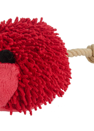 Fuzzle Hedgie met staart Rood