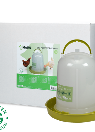 Gaun Pluimvee Drinktoren Bio Limoengroen 10 l