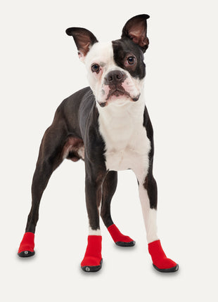 Goo-eez Dog Boots Ultras 2 Per Pack Rood/Zwart