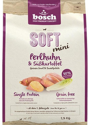 Bosch Soft Mini Perliczka & Bataty 2,5kg