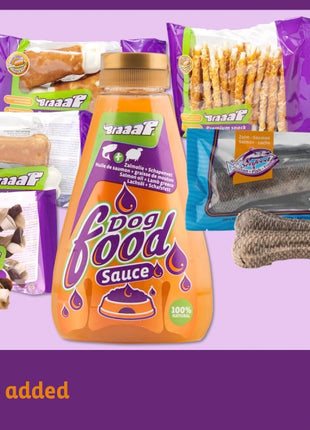 Braaaf Soft Snack Zalmstick met wortel en sperzieboon