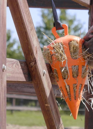 Hay Slow Feeder Fun & Flex Carrot Groen
