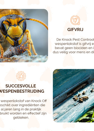 Knock Pest Wasp Bait (Wespentraktatie)