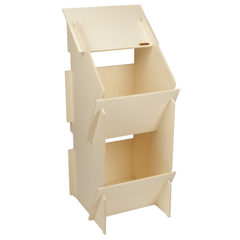 Kerbl Pluimvee Duo Legnest Hout