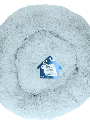 Let's Sleep Donut Lichtgrijs