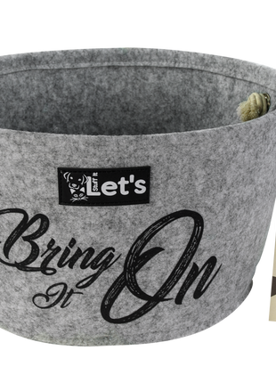 Let's Stuff It Bring it On Grijs