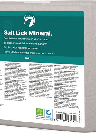 Excellent Liksteen Mineral Schaap 10 kg