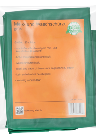 Melk- en Waterschort Multifunctioneel 80 x 120 cm Groen