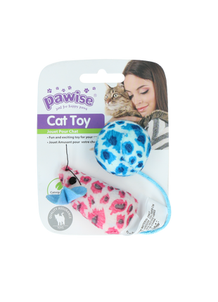 Pawise Cat Toy - Mice & Ball