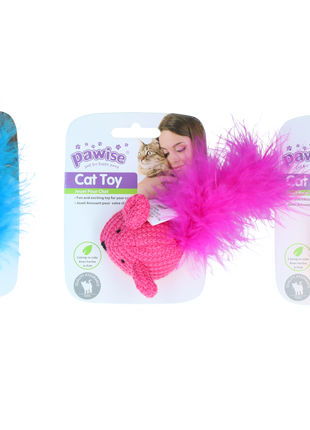 Pawise Cat Toy Wool Mouse