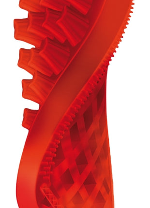 Pet+Me Dog Hair Brush Lang haar Rood