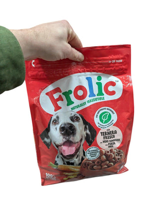 Frolic Dry With Beef - Preiswertes Hundefutter mit Rindfleisch und Gemüse - 2,6 kg