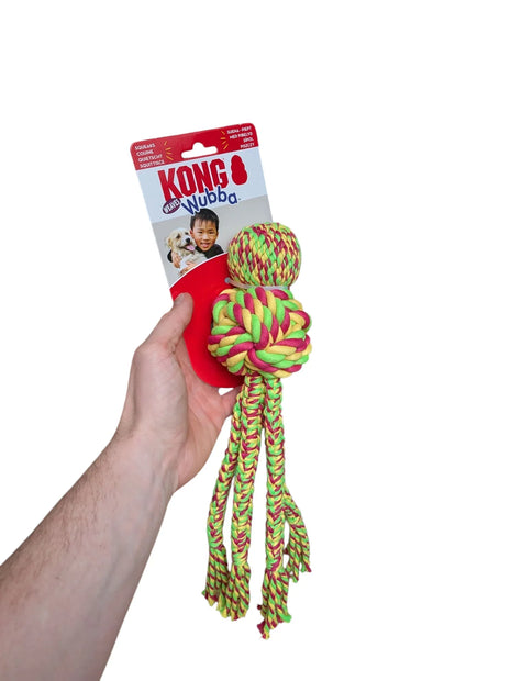 Kong Wubba Weaves Rope – Zum Apportieren, Kauen und Ziehen