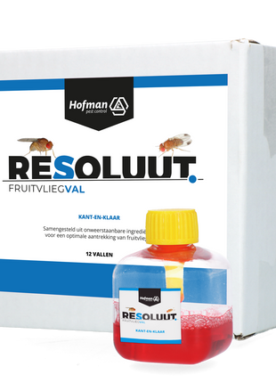 Resoluut Fruitvliegval 12 vallen