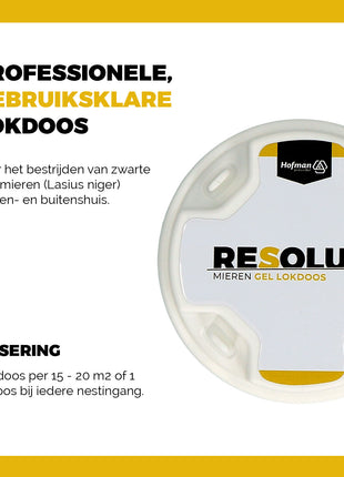 Resoluut Mieren Gel Lokdoos 20 stuks